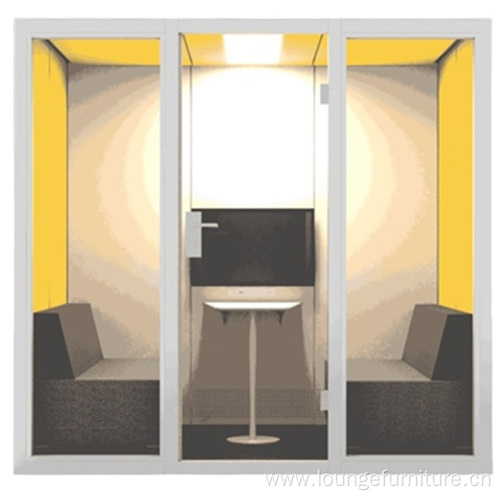 Cabin Meeting Pod Acoustic 4 Person Meeting Booth